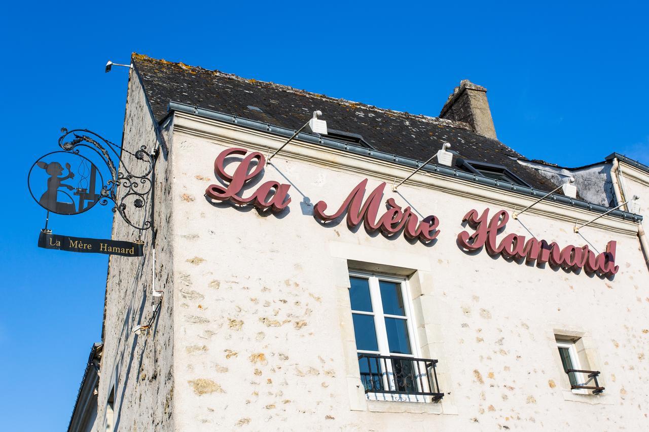 Logis Hôtels Restaurant La Mère Hamard Semblançay Exterior foto